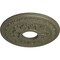 Ekena Millwork Baltimore Ceiling Medallion (Canopies up to 5 1/2"), 15 3/8"OD x 4 1/4"ID x 1 1/2"P, Spartan Stone CM15BASSF - alternate 2